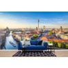 Berliner Stadt Skyline Fototapete Blauer Himmel Tapete Deutschland Foto Inneneinrichtungen