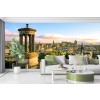 Edinburgh City Skyline Scotland Wallpaper Wall Mural