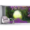 Enchanted Spring Garden Wallpaper Wall Mural