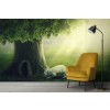 White Rabbit Alice In Wonderland Wallpaper Wall Mural