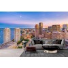 Boston, Massachusetts USA City Skyline Wallpaper Wall Mural