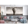 Grey Elephant Wallpaper Wall Mural