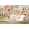 Flower Memories II Wall Mural by Flora Kouta