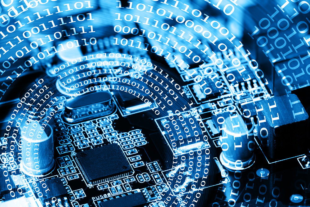 Computer Generation Technology Wallpaper Wall Mural
