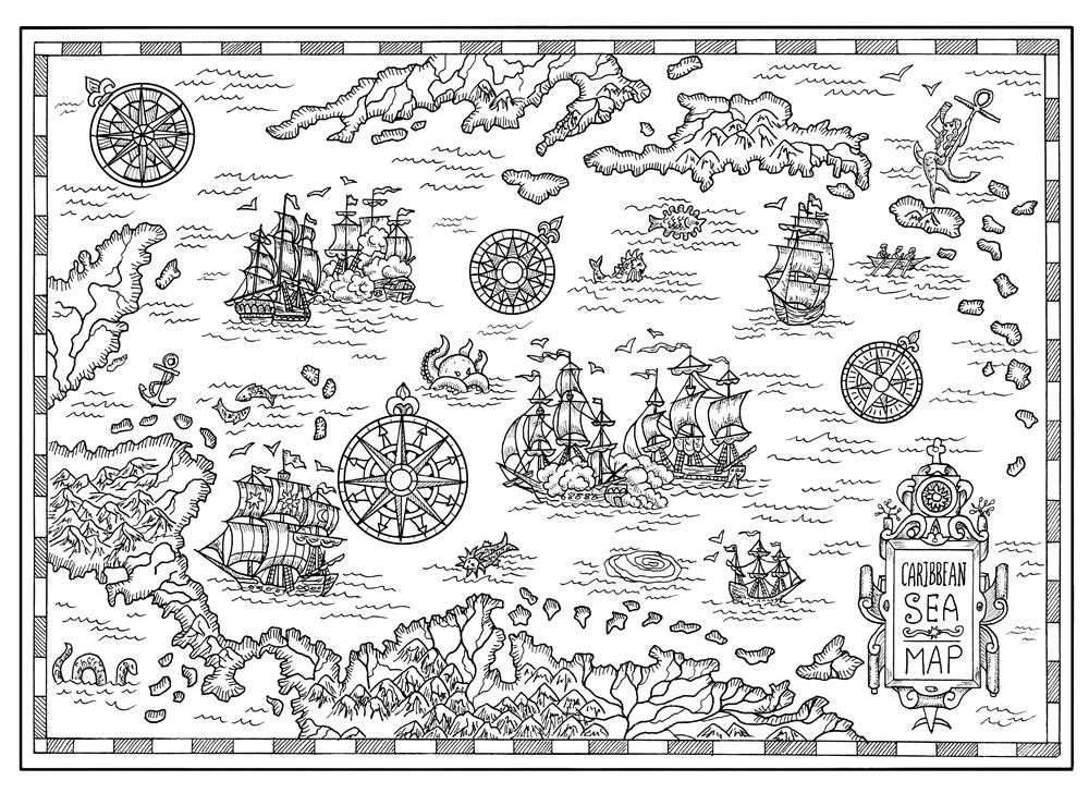 Treasure Maps Pirate Treasure Maps Create Your Own
