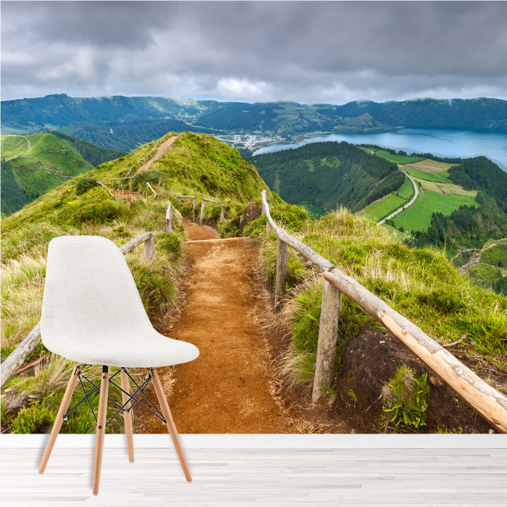 Montagne Panoramique Papier Peint Photo Portugal Paysage ...