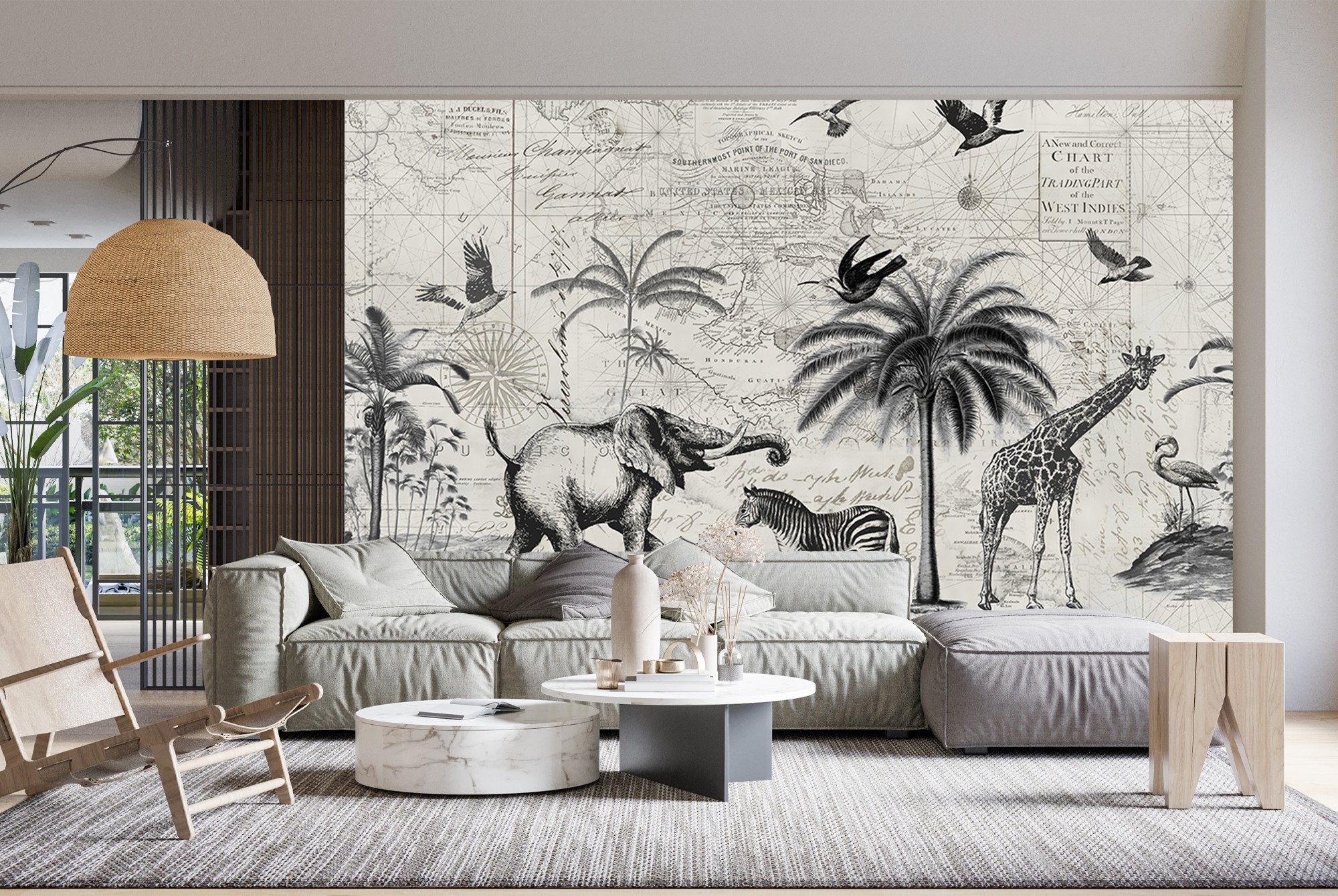 Papier peint jungle | Nature Luxuriante