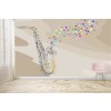 Jazz Saxophone Papier Peint Photo Musique Papier peint Chambre Photo Décor à la maison