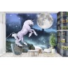 Licorne Papier Peint Photo Full Moon Fantasy Papier peint Chambre des filles Photo Décor à la maison