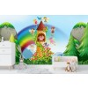 Fairy Castle Papier Peint Photo Conte de fée Papier peint Crèche pour enfants Décor photo