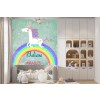 Licorne Papier Peint Photo Croire aux miracles Papier peint Nursery Chambre des filles Décor photo