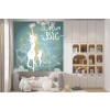 White Unicorn Papier Peint Photo Dream Big Papier peint Nursery Chambre des filles Photo Décor à la maison