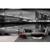 San Francisco Bridge Papier Peint Photo Noir blanc Papier peint Horizon Photo Décor à la maison