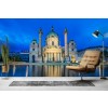 St. Charles Church, Vienna Wall Mural by Rob Tilley - Danita Delimont