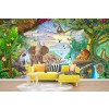 Jungle River Wall Mural by Steve Crisp