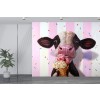 Mooo-Licious Papier peint par Lucia Heffernan