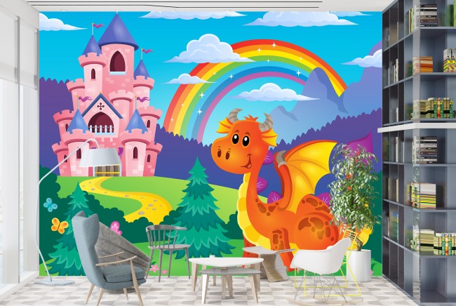 Papel pintado castillos de cuento y hadas - Cool Castle 564952