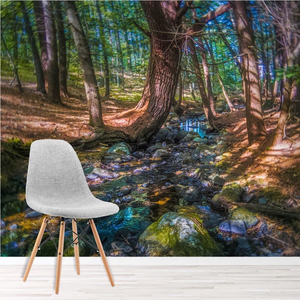 Woodland Fantasy Wall Mural by Jerry Lofaro