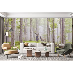 Elkish Spring Wall Mural by Steve Hunziker