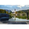 Lago Forest Fotomurales Eslovenia Paisaje Papel Pintado Sala de estar Decoración de fotos