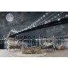 Puente de Brooklyn Nueva York Fotomurales Blanco y Negro Papel Pintado Cuarto Decoración de fotos