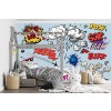 Explosiones de cómic Fotomurales Arte pop Papel Pintado Dormitorio de los niños Foto Decoración para el hogar