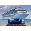 Crucero Fotomurales Océano azul Papel Pintado Dormitorio de viaje Foto Decoración para el hogar
