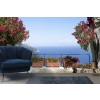 Costa de Amalfi Italia Fotomurales Océano azul Papel Pintado Sala Foto Decoración para el hogar