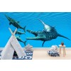 Monstruo marino Fotomurales Dinosaurio Papel Pintado Dormitorio de los niños Foto Decoración para el hogar