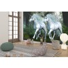 Dos unicornios blancos Fotomurales Cuento de hadas Papel Pintado Dormitorio de las niñas Foto Decoración para el hogar