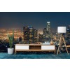Los Angeles Panoramic Fotomurales El horizonte de la ciudad Papel Pintado Cuarto Foto Decoración para el hogar