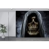 El Grim Reaper Fotomurales Monstruo Negro Papel Pintado Víspera de Todos los Santos Foto Decoración para el hogar