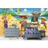 Escena del pirata Fotomurales Barco pirata Papel Pintado Dormitorio de los niños Foto Decoración para el hogar