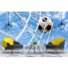 Fútbol Fotomurales Deportes Fútbol Papel Pintado Dormitorio de los muchachos Foto Decoración para el hogar