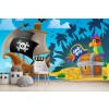 Barco pirata Fotomurales Tesoro pirata Papel Pintado Dormitorio de los niños Foto Decoración para el hogar