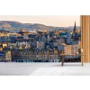 Edinburgh Panoramic Fotomurales El horizonte de la ciudad Papel Pintado Paisaje Foto Decoración para el hogar
