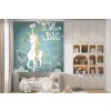 Unicornio blanco Fotomurales Sueño grande Papel Pintado Cuarto de habitación de las muchachas Foto Decoración para el hogar