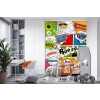 Comic Book Crash! Boom! Wallpaper Wall Mural