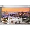 Malaga Spain Old Town Skyline Wallpaper Wall Mural