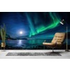 Aurora Northern Lights Wallpaper Wall Mural