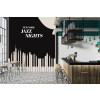 Noches de Jazz - NYC - Negro Fotomurales por BORIS DRASCHOFF