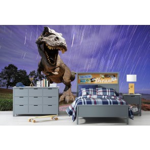 T-Rex Dinosaur Jurassic Park Wallpaper Wall Mural