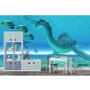 Dragons di mare Fotomurali Monster Fantasy Carta Da Parati Camera per bambini Foto Decorazione domestica