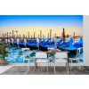 Gondole Blu Fotomurali Venezia, Italia Carta Da Parati Camera da letto soggiorno Photo Decor