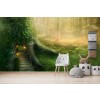 Magico Tree House Fotomurali Foresta Fantasy Carta Da Parati Camera da letto delle ragazze Photo Decor