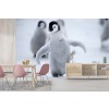 Cute Penguin Fotomurali Animale invernale Carta Da Parati Bambini Nursery Foto Decorazione domestica