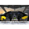 Airplane Cockpit Wallpaper Wall Mural