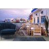 Harbour Town Greece Wallpaper Wall Mural