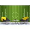 Green Football Pitch Wallpaper Wall Mural