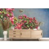 Crabapple Bloom & Bee Wall Mural by Chris Vest